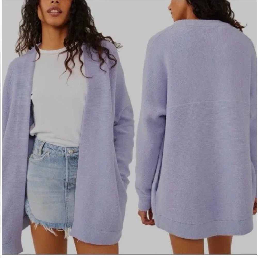 Free people Ottoman cardigan